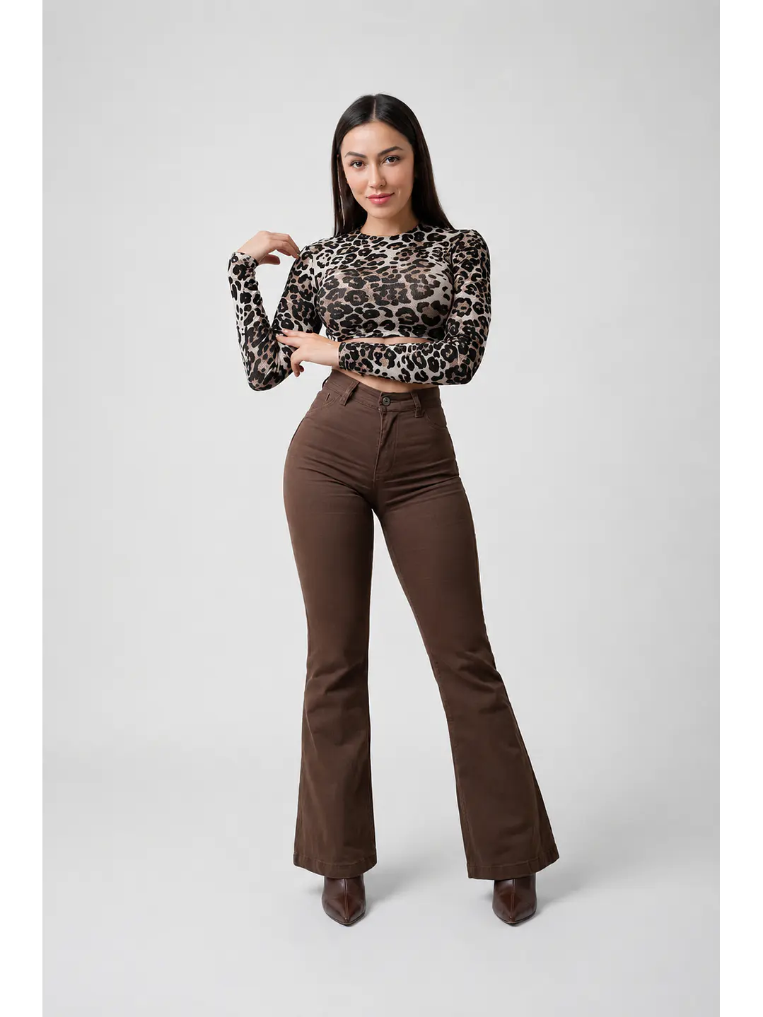 MODELO: MOCA | FLARE JEANS (TALLAJE PEQUEÑO) 1