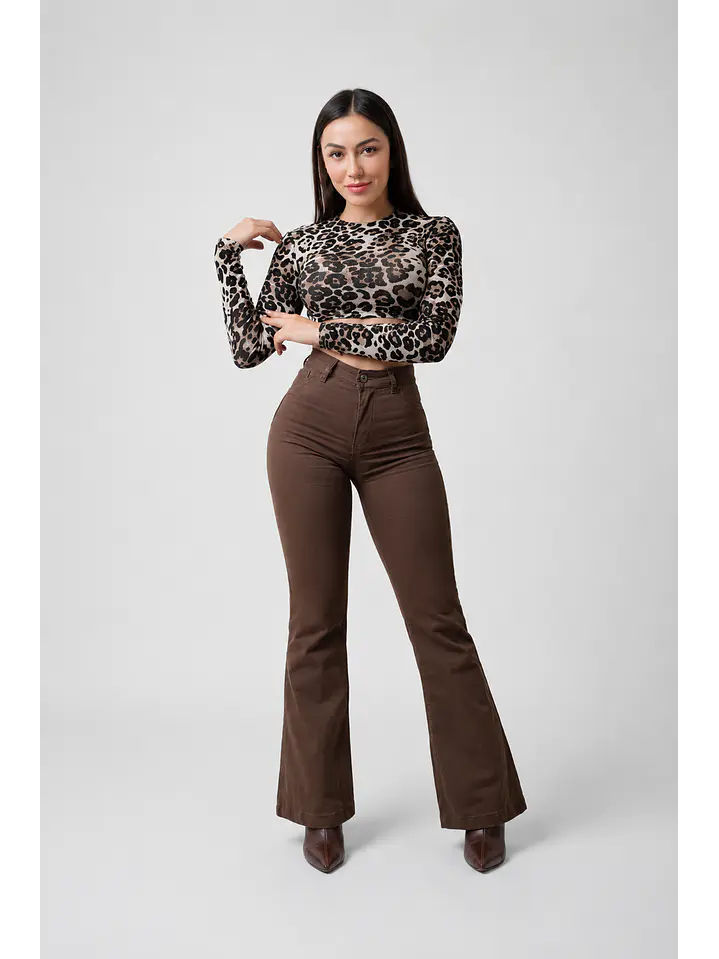 MODELO: MOCA | FLARE JEANS (TALLAJE PEQUEÑO) 1