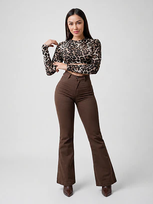 MODELO: MOCA | FLARE JEANS (TALLAJE PEQUEÑO)