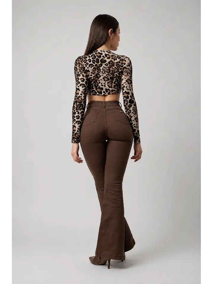 MODELO: MOCA | FLARE JEANS (TALLAJE PEQUEÑO) 4