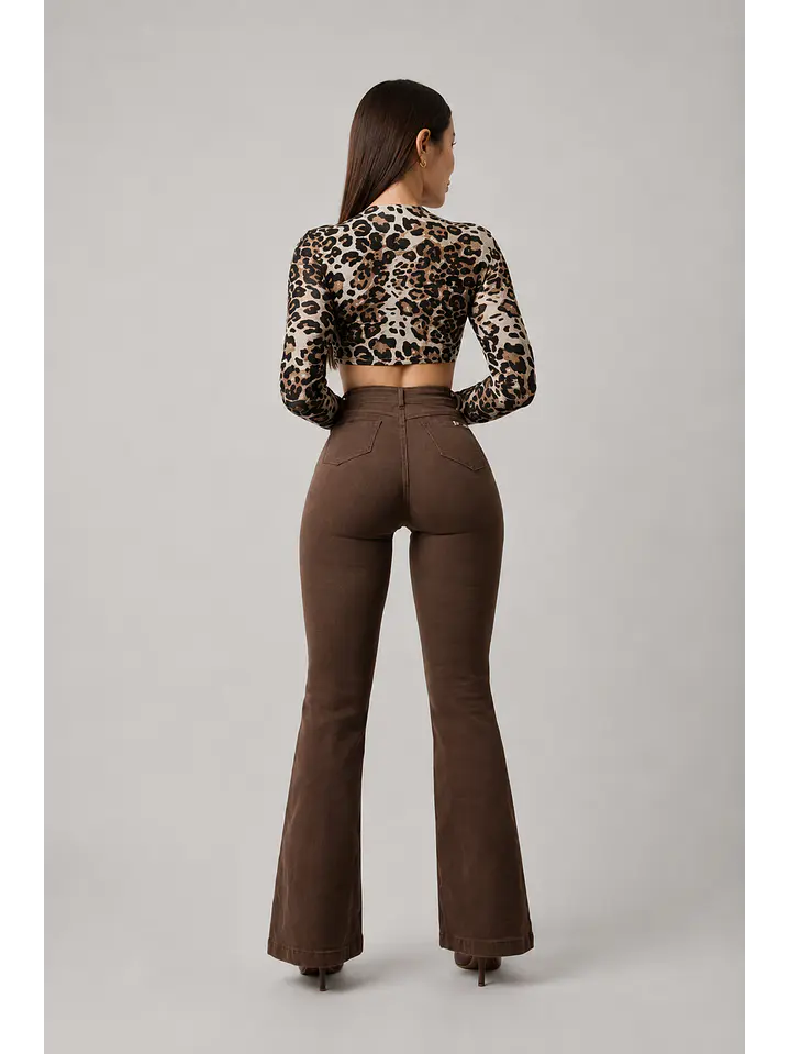 MODELO: MOCA | FLARE JEANS (TALLAJE PEQUEÑO) 6