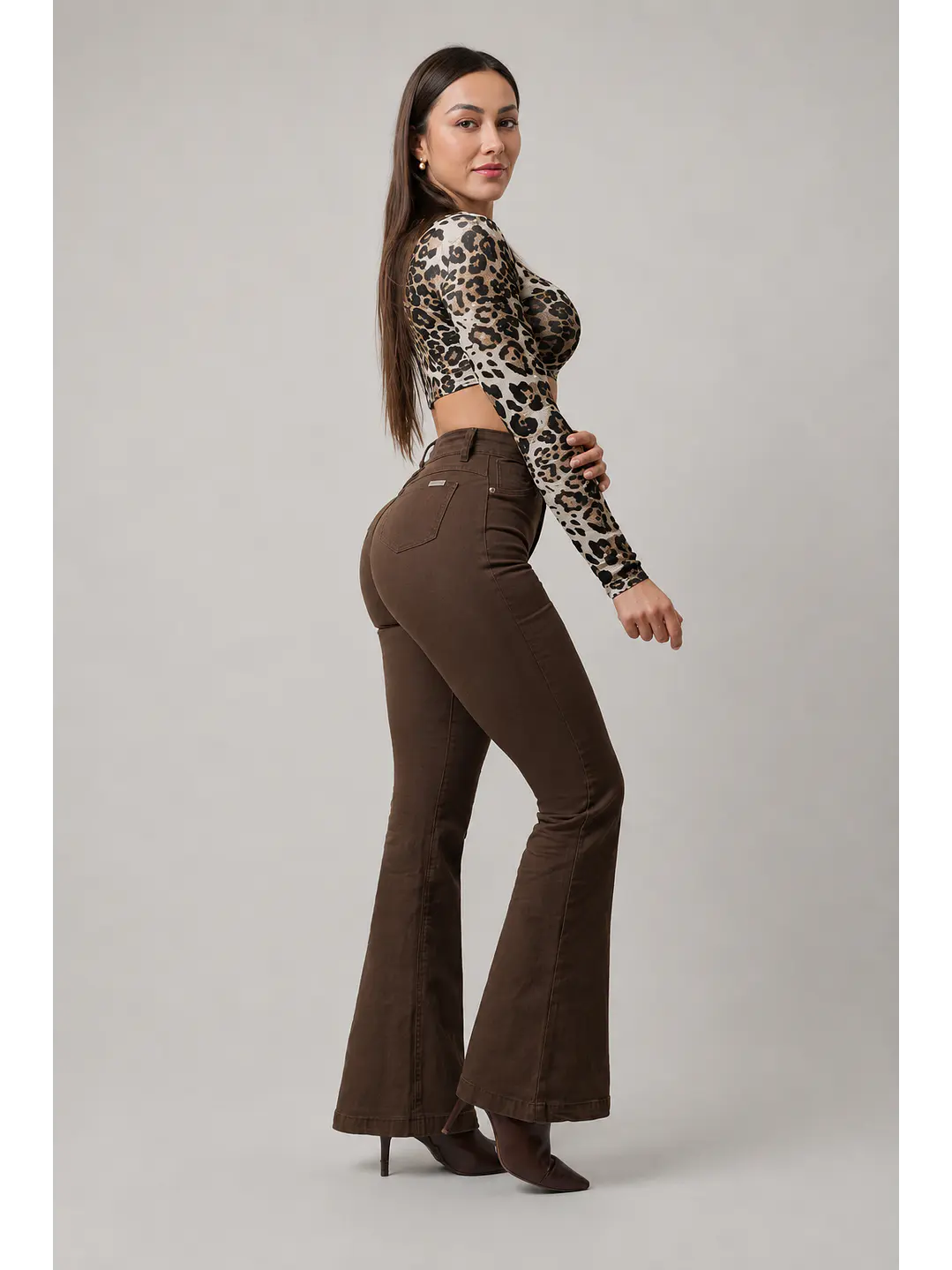MODELO: MOCA | FLARE JEANS (TALLAJE PEQUEÑO) 7