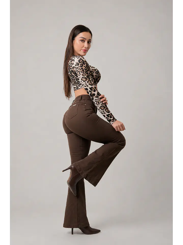 MODELO: MOCA | FLARE JEANS (TALLAJE PEQUEÑO) 8