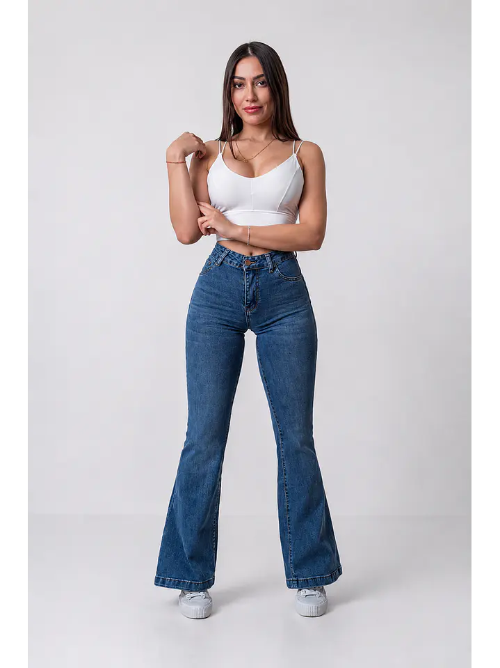 MODELO: ESTRELLA | FLARE JEANS (TALLAJE PEQUEÑO) 3