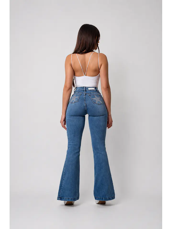 MODELO: ESTRELLA | FLARE JEANS (TALLAJE PEQUEÑO) 4