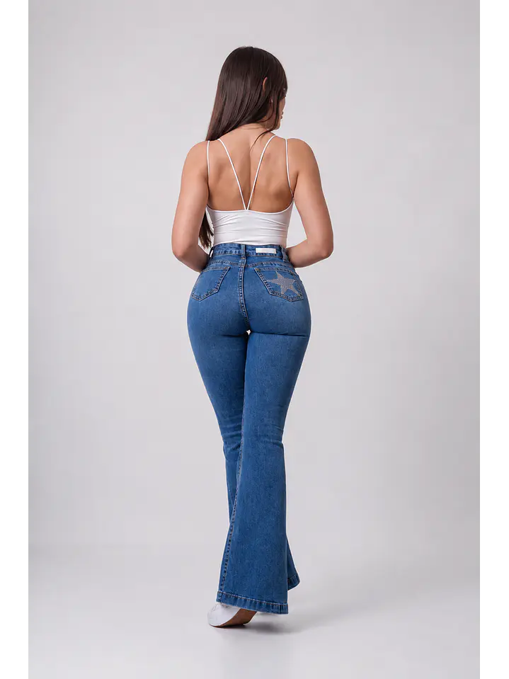 MODELO: ESTRELLA | FLARE JEANS (TALLAJE PEQUEÑO) 5