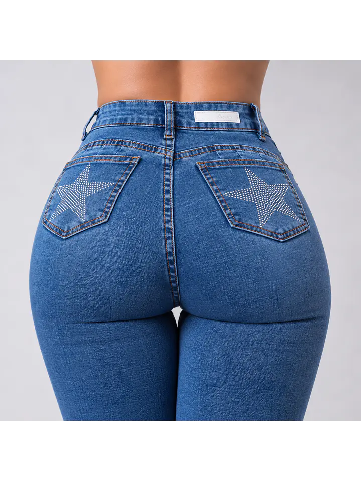 MODELO: ESTRELLA | FLARE JEANS (TALLAJE PEQUEÑO) 6