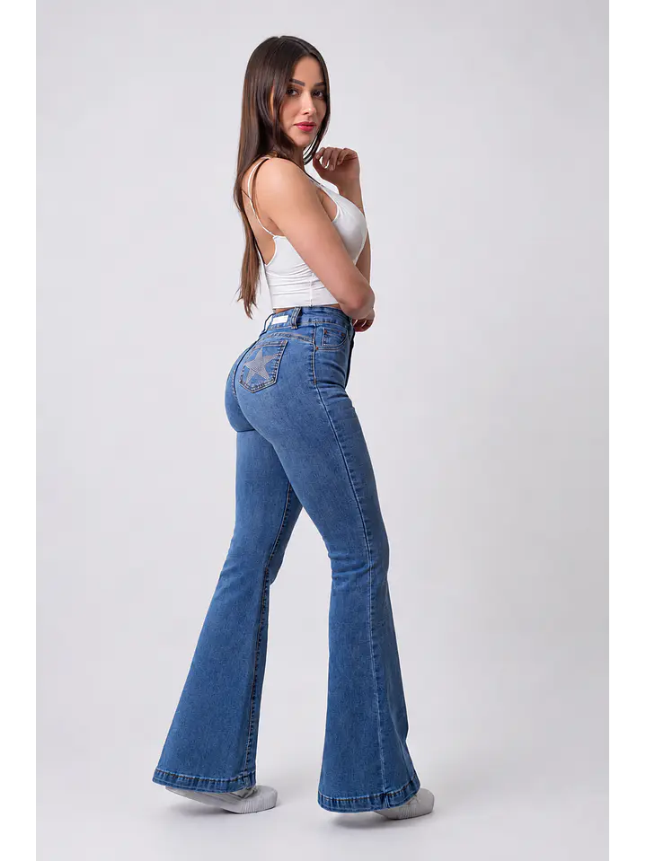 MODELO: ESTRELLA | FLARE JEANS (TALLAJE PEQUEÑO) 7