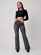 MODELO: MALI | FLARE JEANS CON BRILLOS (TALLAJE PEQUEÑO) - Miniatura 4