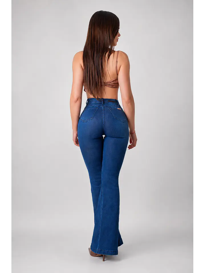 MODELO: BLUE | FLARE JEANS | (TALLAJE PEQUEÑO) 2