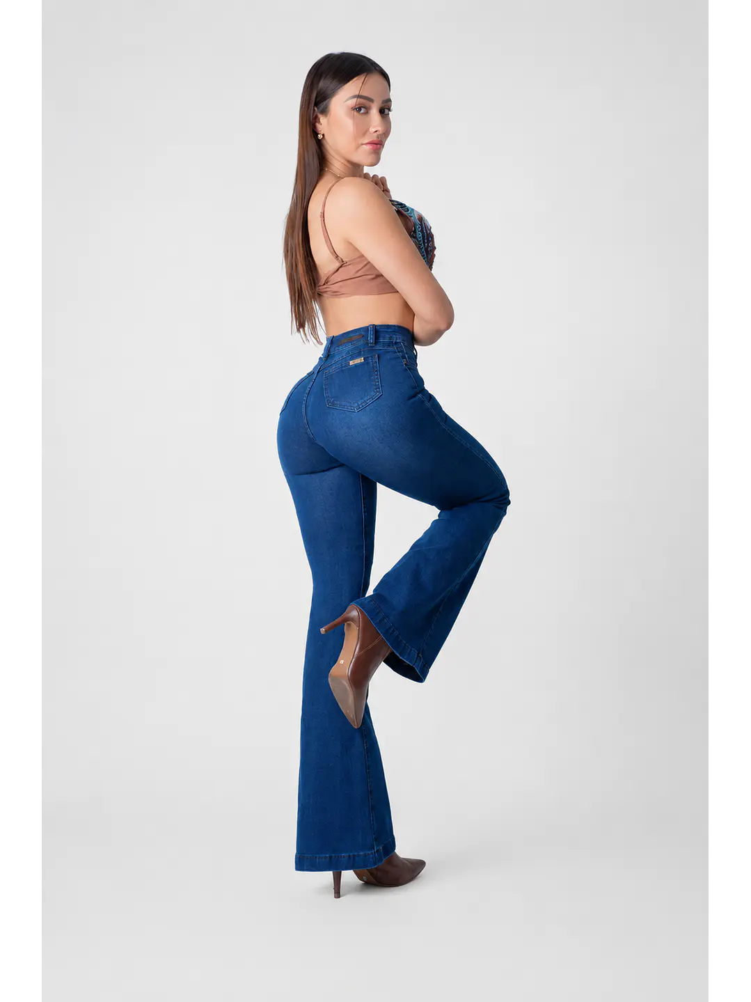 MODELO: BLUE | FLARE JEANS | (TALLAJE PEQUEÑO) 5