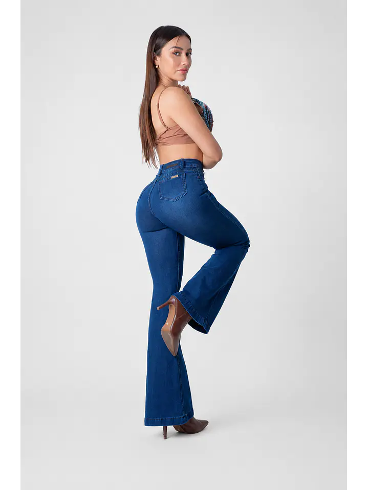 MODELO: BLUE | FLARE JEANS | (TALLAJE PEQUEÑO) 5