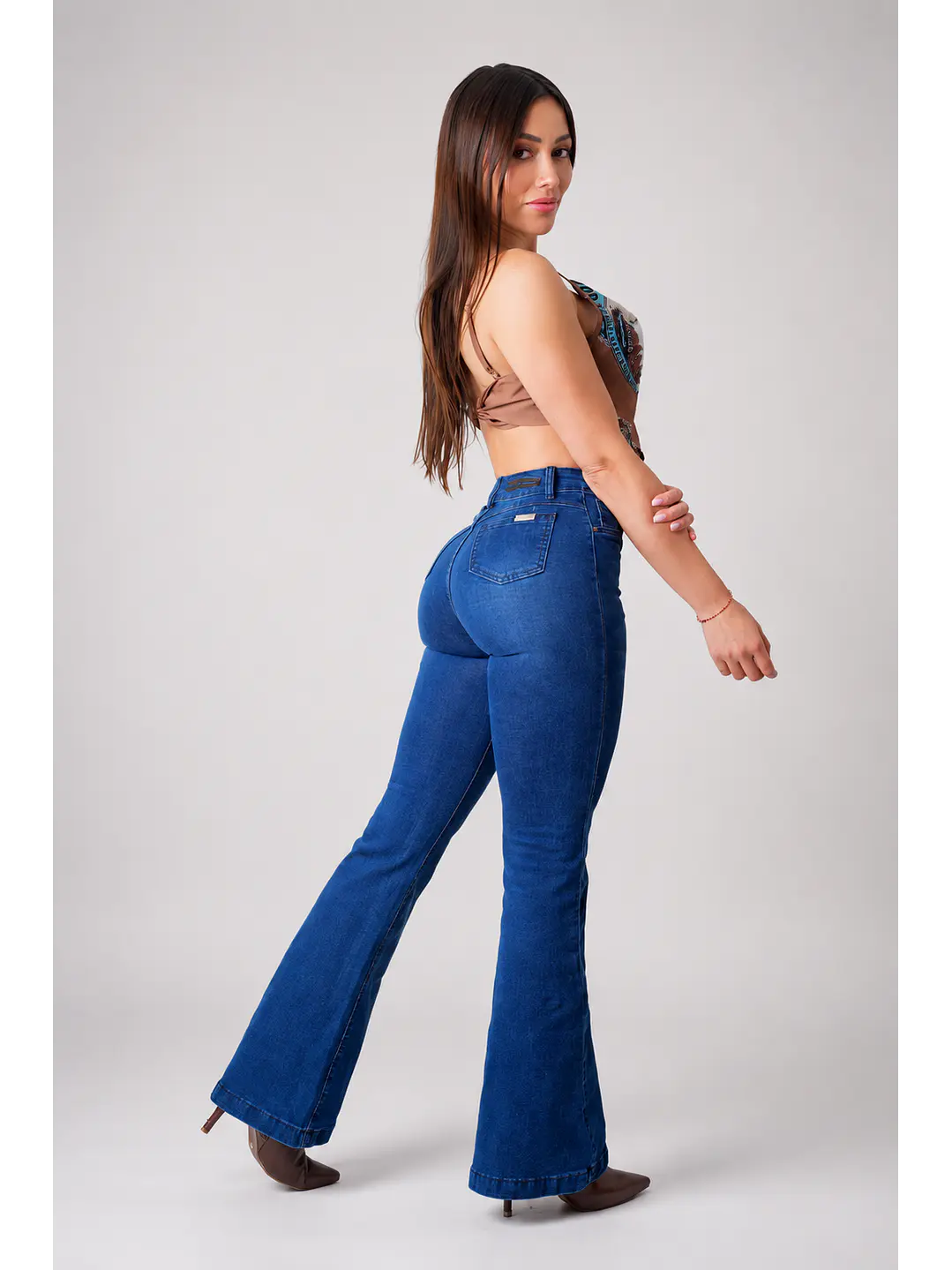 MODELO: BLUE | FLARE JEANS | (TALLAJE PEQUEÑO) 6