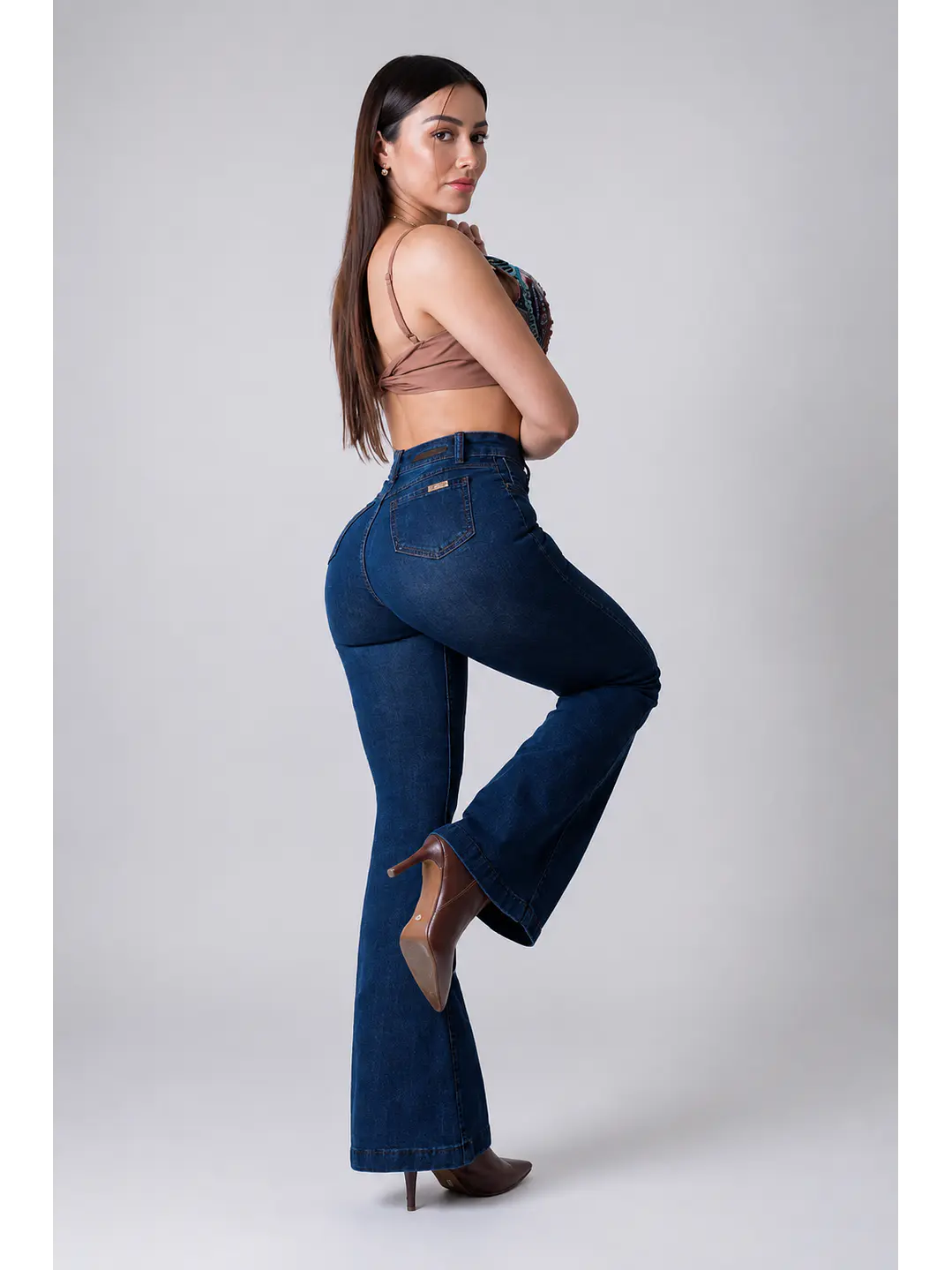 MODELO: BLUE | FLARE JEANS | (TALLAJE PEQUEÑO) 2