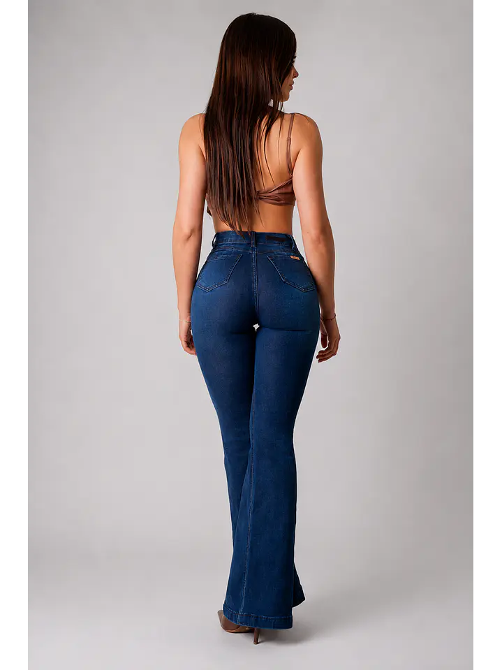 MODELO: BLUE | FLARE JEANS | (TALLAJE PEQUEÑO) 5