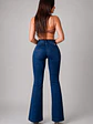 MODELO: BLUE | FLARE JEANS | (TALLAJE PEQUEÑO) - Miniatura 6