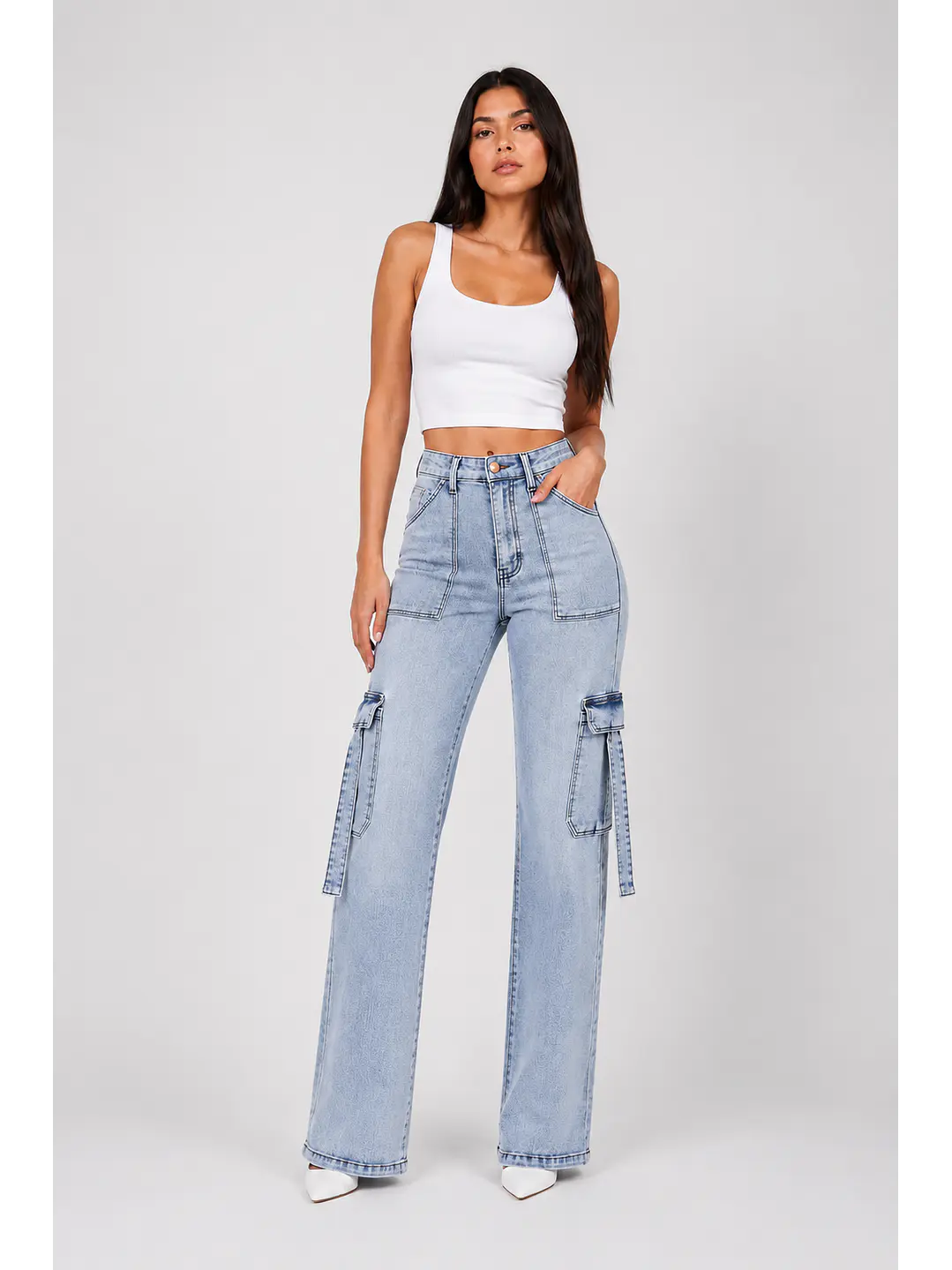 MODELO: BIANCA | JEANS CARGO 1