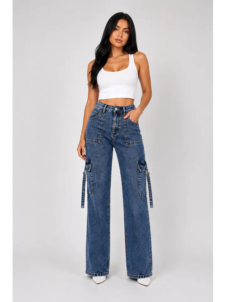 MODELO: GALA | JEANS CARGO 1