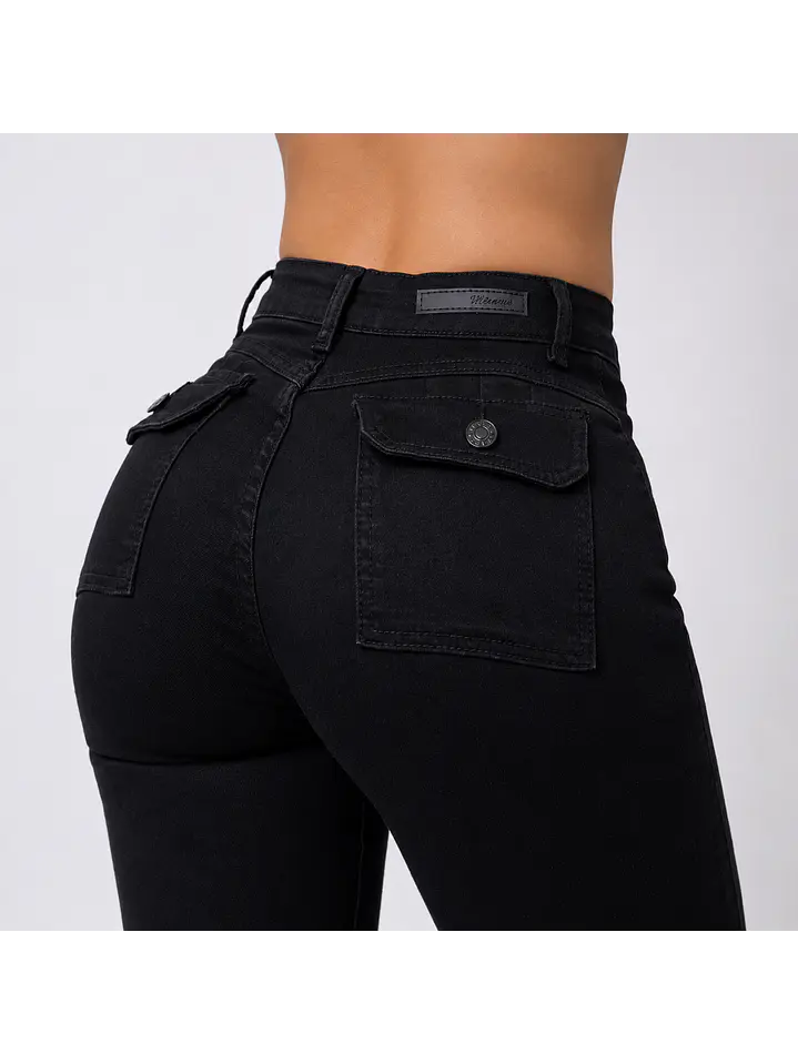 MODELO: LUNA | FLARE JEANS | (TALLAJE PEQUEÑO) 2