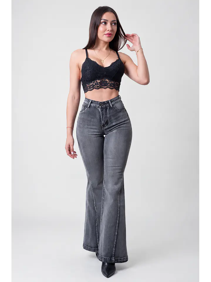MODELO: MÓNACO  | FLARE JEANS | (TALLAJE PEQUEÑO) 1