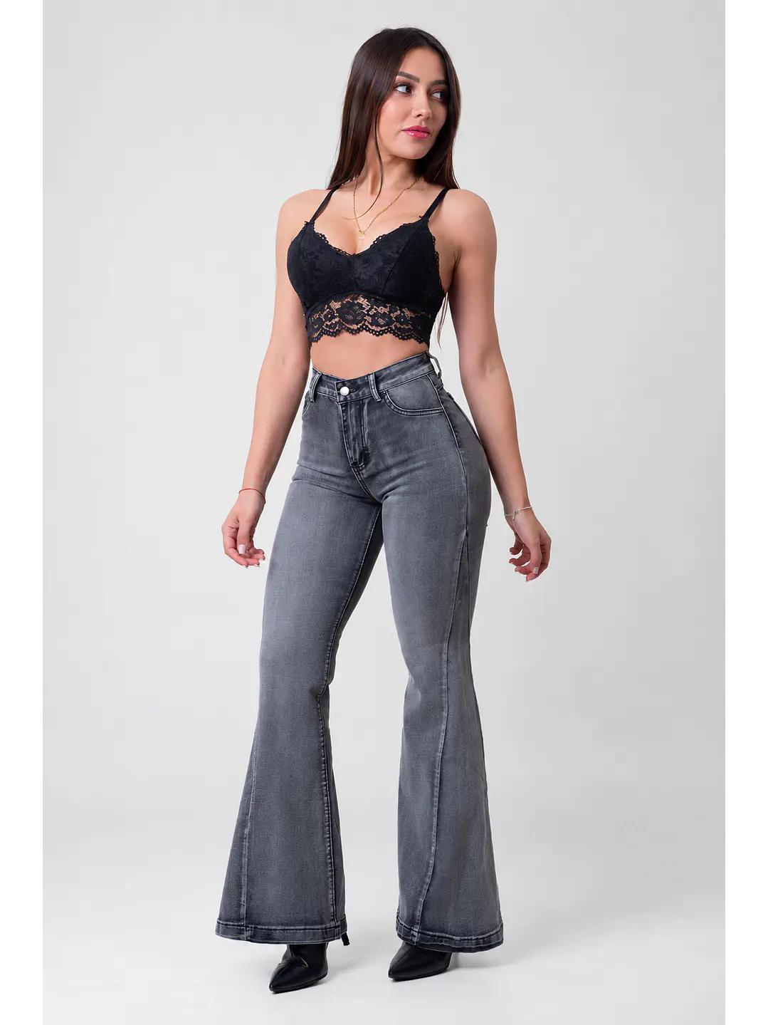 MODELO: MÓNACO  | FLARE JEANS | (TALLAJE PEQUEÑO) 3