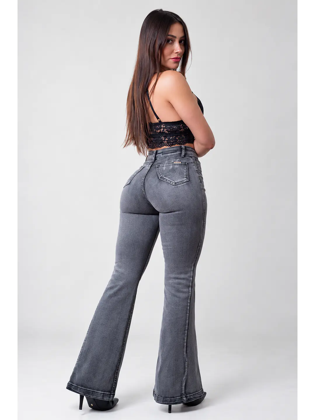 MODELO: MÓNACO  | FLARE JEANS | (TALLAJE PEQUEÑO) 5