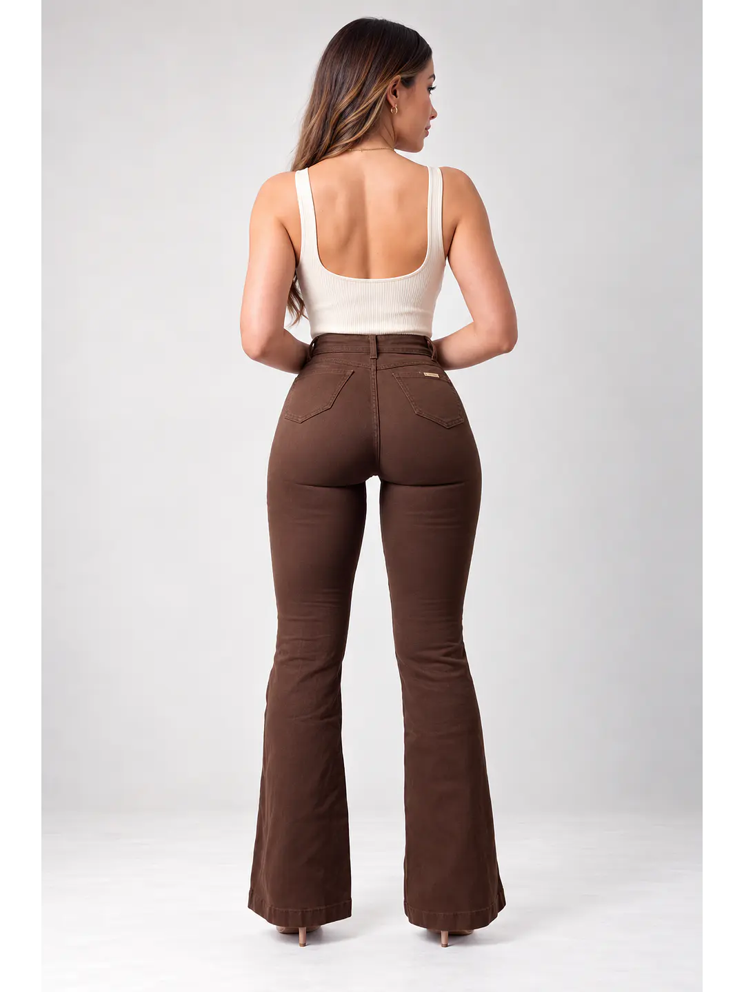 MODELO: CANELA | FLARE JEANS (TALLAJE PEQUEÑO) 7