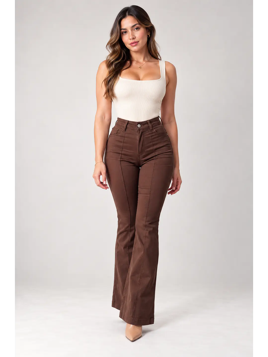 MODELO: CANELA | FLARE JEANS (TALLAJE PEQUEÑO) 3