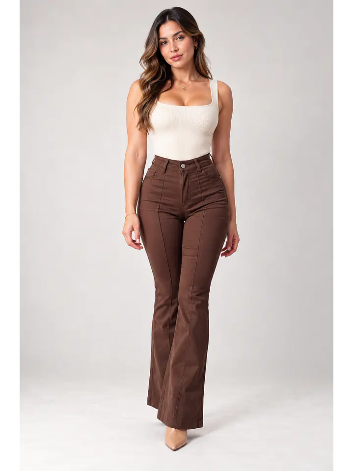 MODELO: CANELA | FLARE JEANS (TALLAJE PEQUEÑO) 3