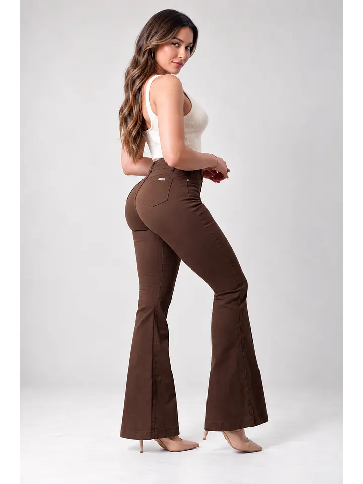 MODELO: CANELA | FLARE JEANS (TALLAJE PEQUEÑO) 2