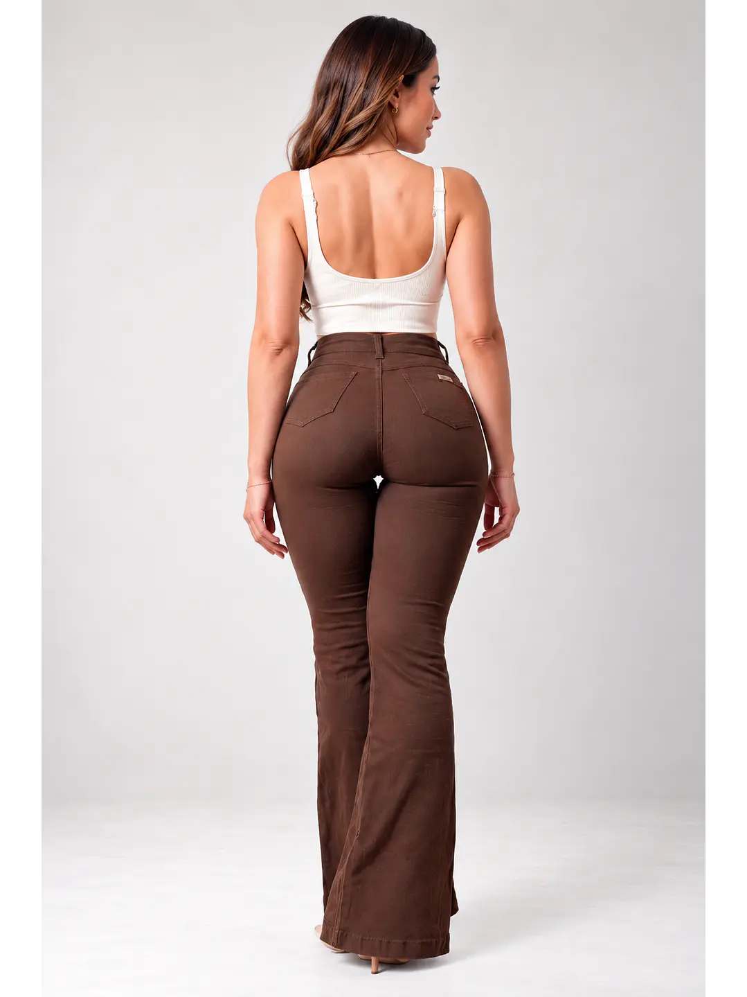 MODELO: CANELA | FLARE JEANS (TALLAJE PEQUEÑO) 4