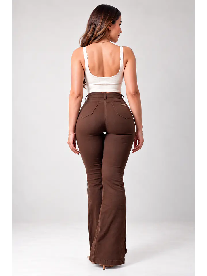 MODELO: CANELA | FLARE JEANS (TALLAJE PEQUEÑO) 4
