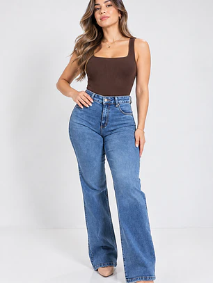 MODELO: AMBAR | WIDE LEG | CORTE RECTO