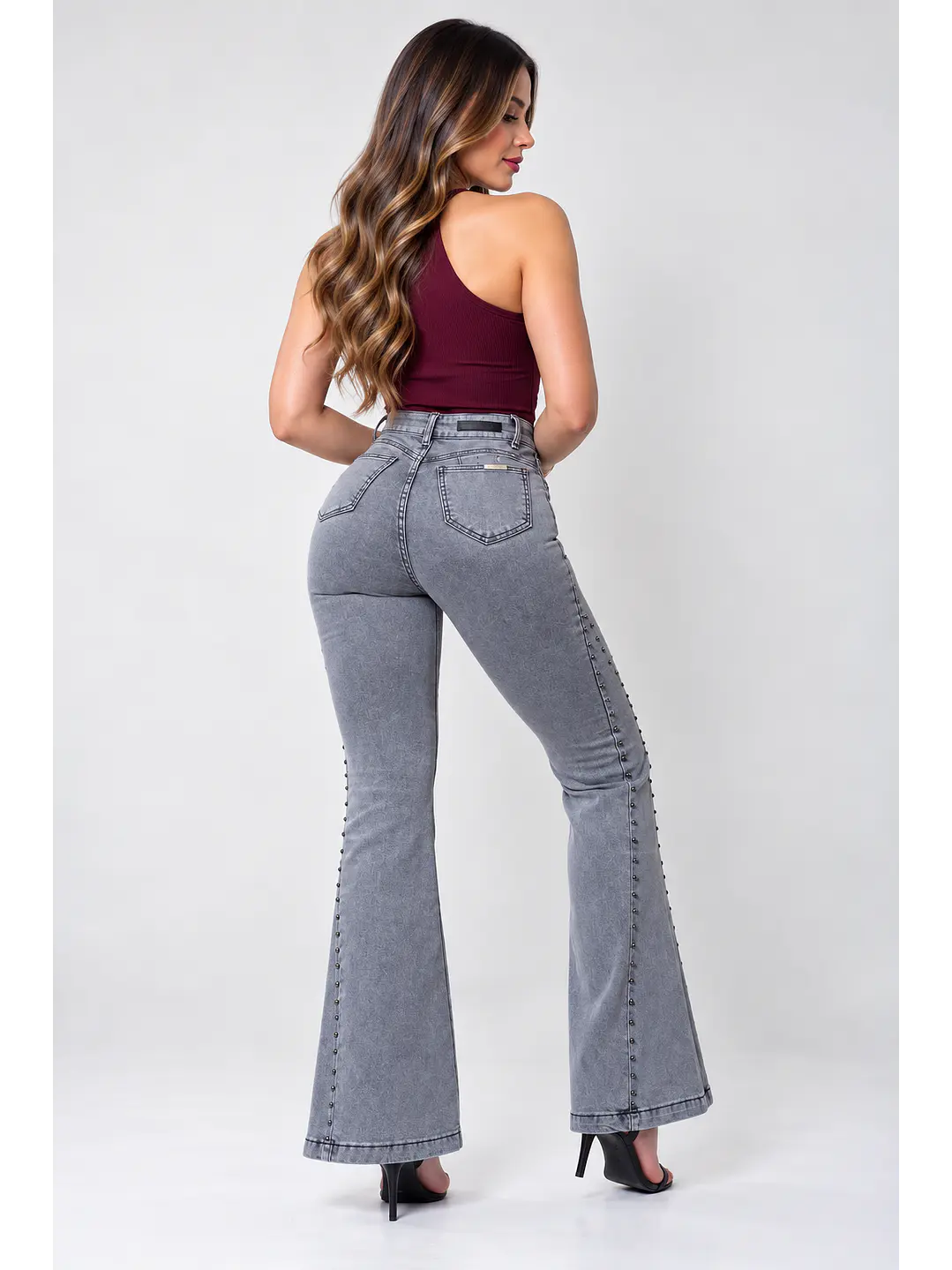 MODELO: GREY | FLARE JEANS (TALLAJE PEQUEÑO) 3