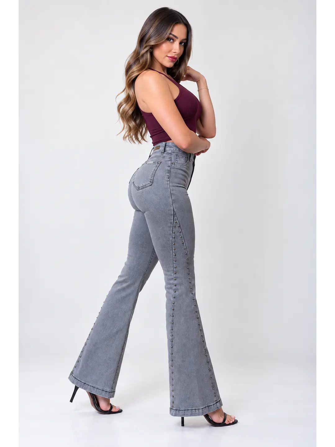 MODELO: GREY | FLARE JEANS (TALLAJE PEQUEÑO) 5