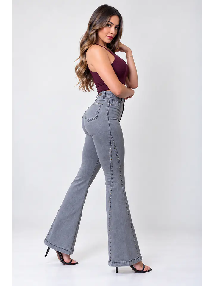 MODELO: GREY | FLARE JEANS (TALLAJE PEQUEÑO) 5