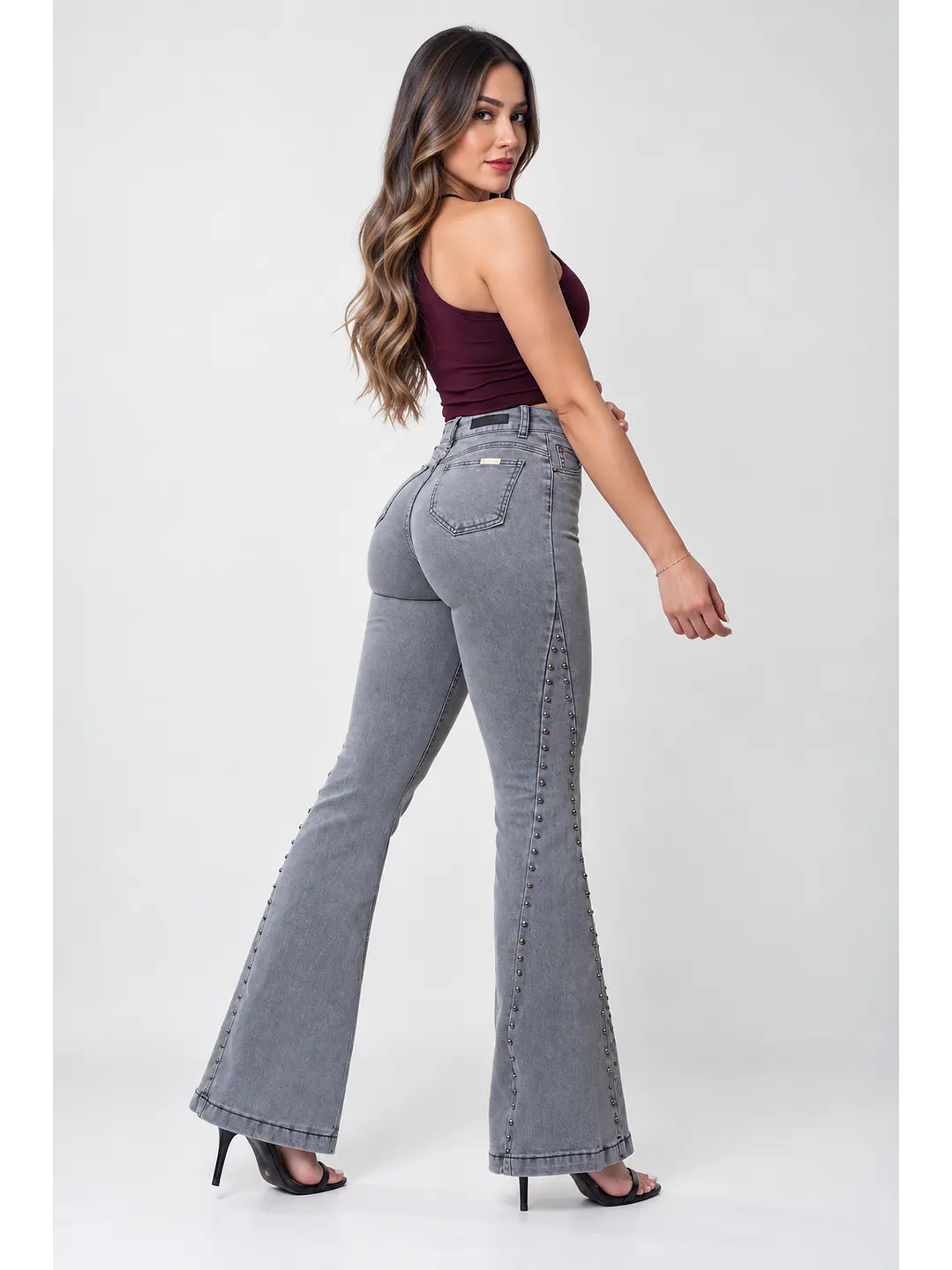 MODELO: GREY | FLARE JEANS (TALLAJE PEQUEÑO) 6
