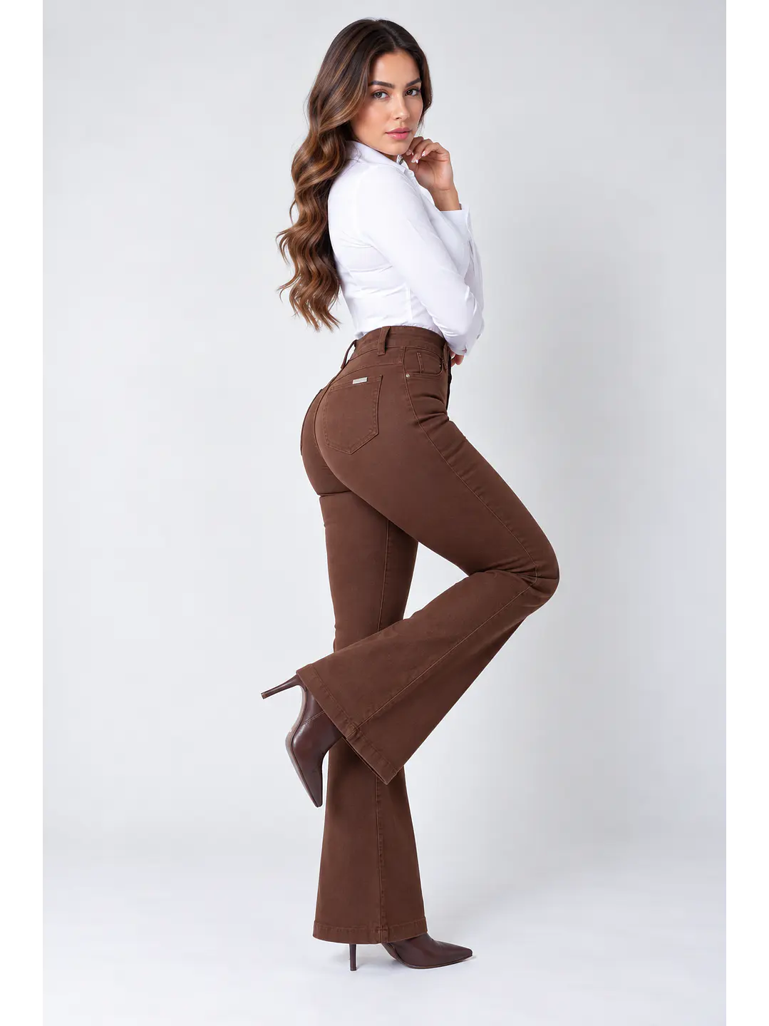 MODELO: MOCA II | FLARE JEANS (TALLAJE PEQUEÑO) 5