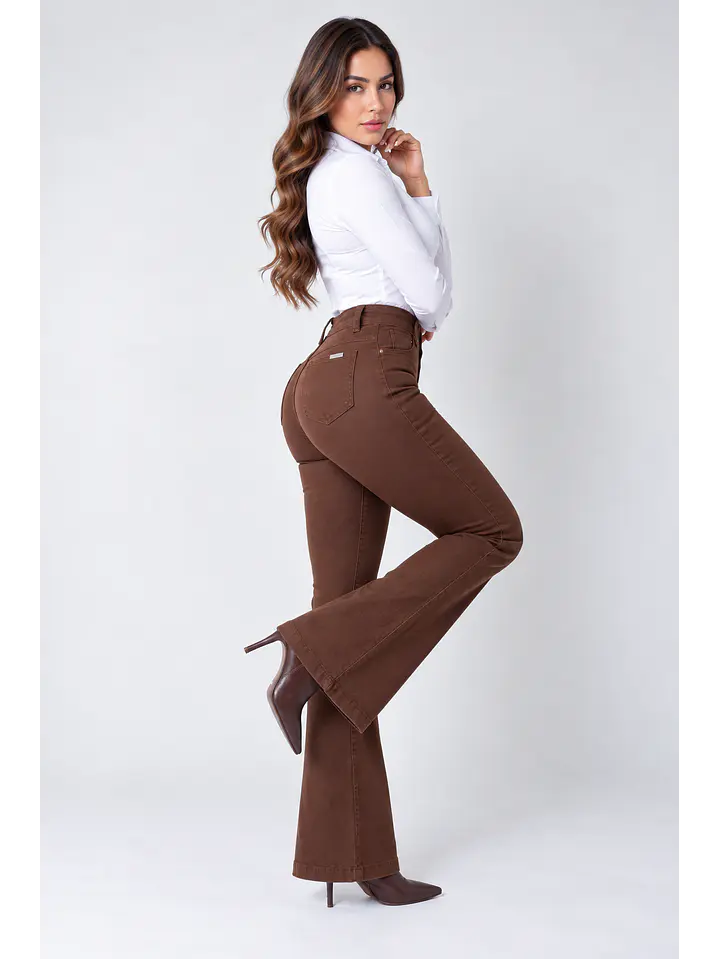 MODELO: MOCA II | FLARE JEANS (TALLAJE PEQUEÑO) 5