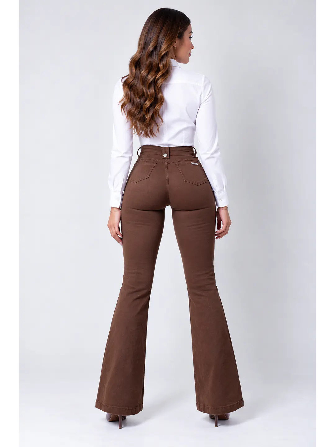MODELO: MOCA II | FLARE JEANS (TALLAJE PEQUEÑO) 6