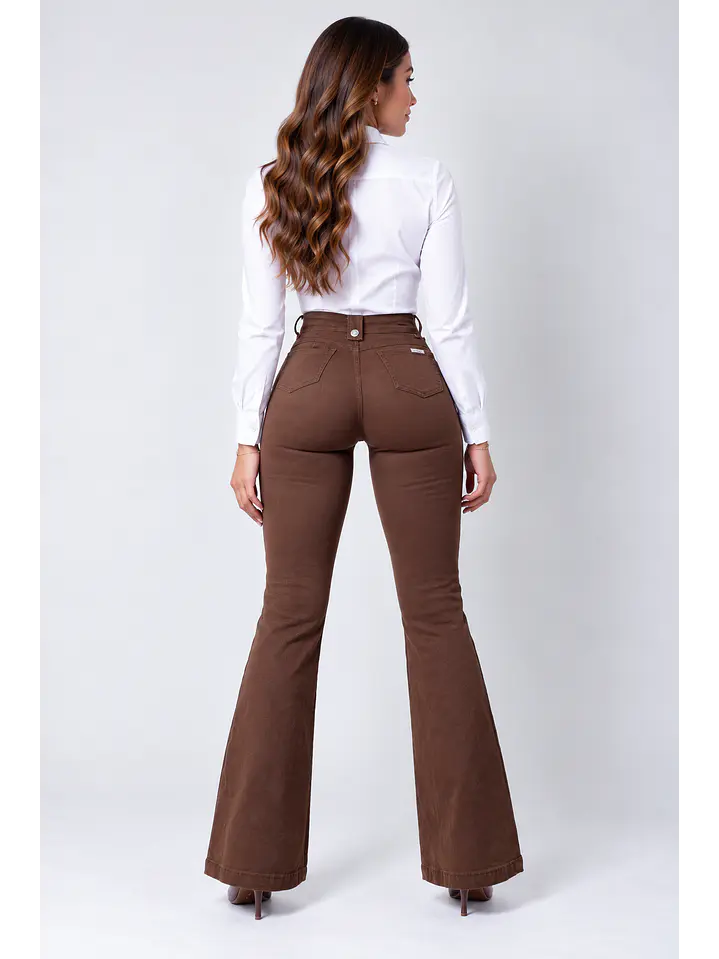 MODELO: MOCA II | FLARE JEANS (TALLAJE PEQUEÑO) 6