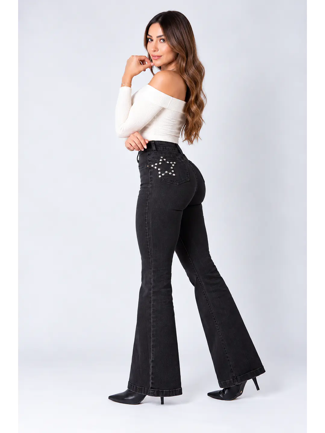 MODELO: ESTRELLA | FLARE JEANS (TALLAJE PEQUEÑO) 4