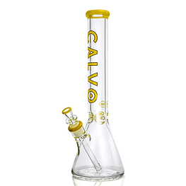 Beaker 40cm 9mm Premium Yellow Calvo Glass