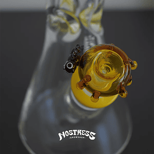 Quemador Abeja 14 mm – Calvo Glass | Detalle único y resistente 🐝🔥
