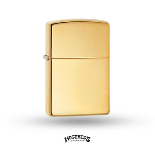 Encendedor Zippo Regular High Polish Brass 
