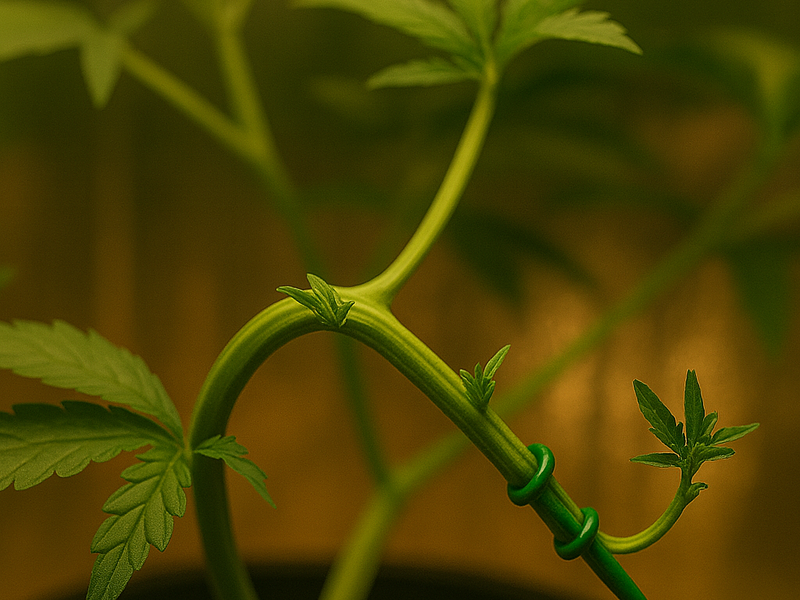 LST: cómo moldear tus plantas y mejorar su crecimiento 🌿