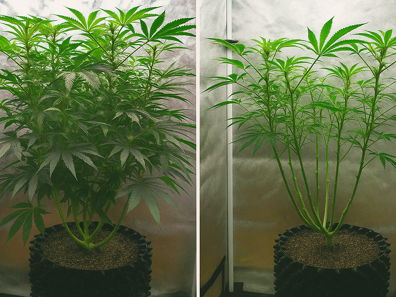 🍃 Cómo Hacer Defoliación en Cannabis y Mejorar la Producción Indoor