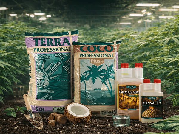 🌱 Cómo usar CANNA correctamente: Terra vs Coco, CalMag y CANNazym