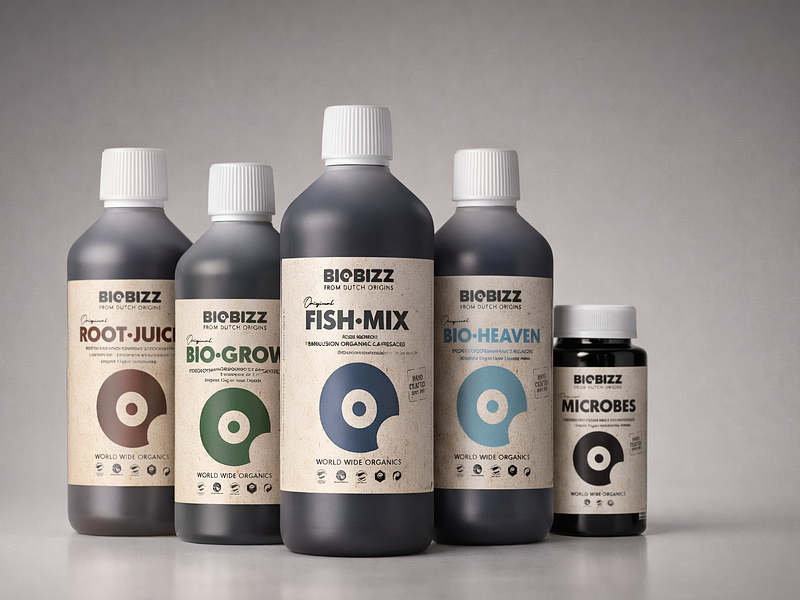 🌱 Cómo usar BioBizz correctamente: Bio·Grow, Bio·Bloom, Bio·Heaven, Cal·Mag y Microbes