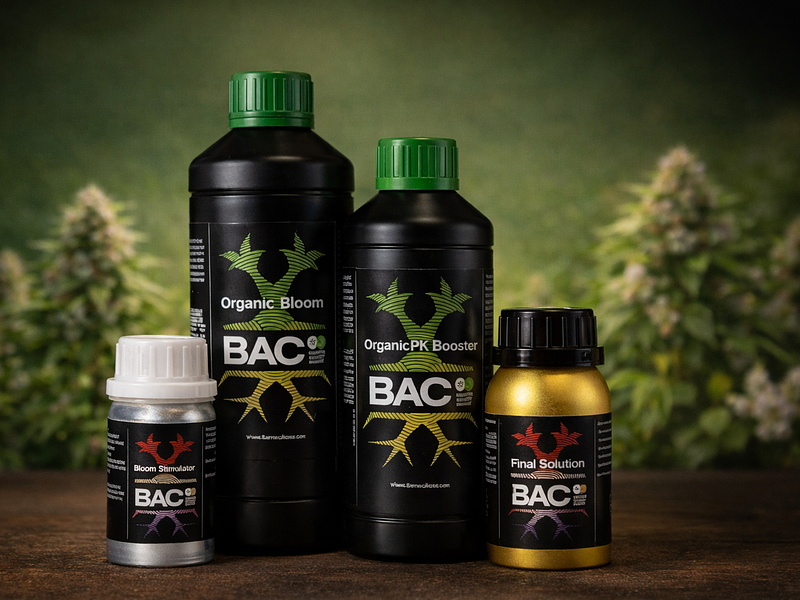 🌸 Guía BAC en Floración: cómo usar cada producto correctamente